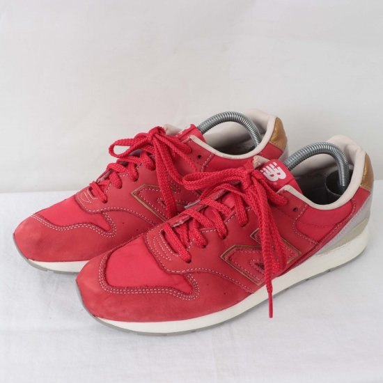 中古】new balance(ニューバランス)メンズ996【26.0cm】赤金グレー中古