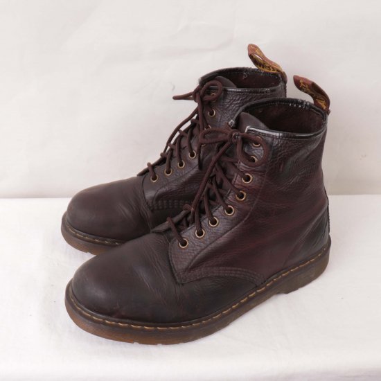 【中古】dr.martens(ドクターマーチン)メンズ8ホール【UK8】26.5cm27.0cm茶ブラウンdh2134