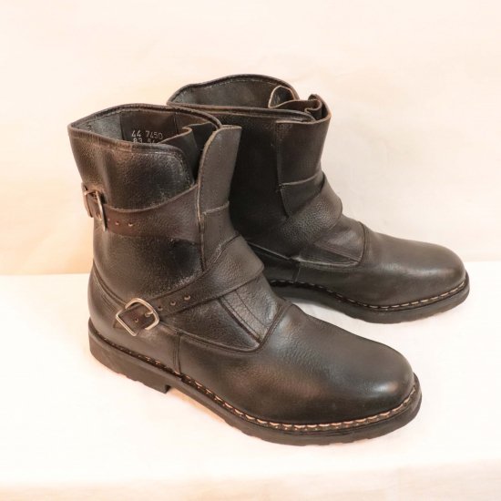 中古】Paraboot(パラブーツ)メンズレザーブーツ(ストラップ