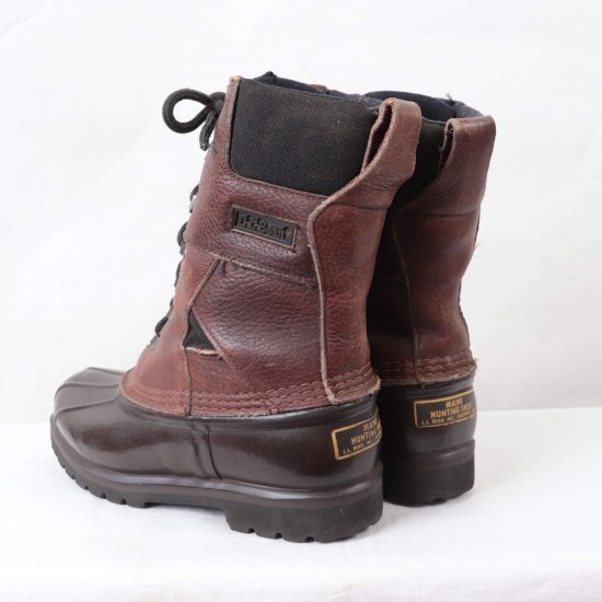 【中古】L.L.Bean（エルエルビーン）ゴアテックスレディース(ビーンブーツ)【6】23.0cmUSA製ヴィンテージ茶80's bb125