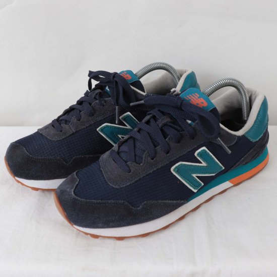 中古】New Balance(ニューバランス)メンズ515【26.5cm】紺青オレンジyy3255