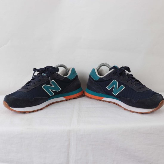 中古】New Balance(ニューバランス)メンズ515【26.5cm】紺青オレンジyy3255