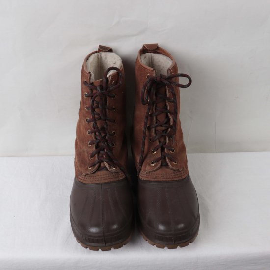 【中古】SOREL(ソレル)USA製メンズスノーブーツ【us 7】25.0cm位茶スエードso644