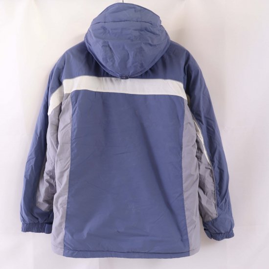 【中古】Columbia(コロンビア)sportウィメンズL【ジャケット】水色白灰色レディース(古着)j16