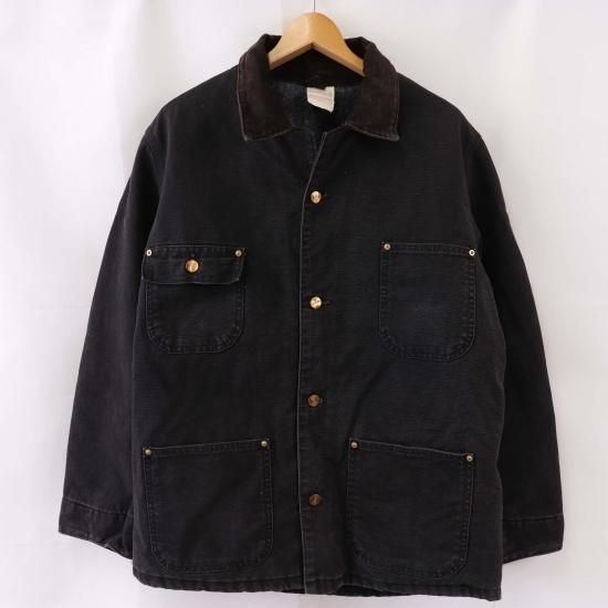 ace_used【Carhartt】カーハート ブラックミシガンチョアコート ダック 