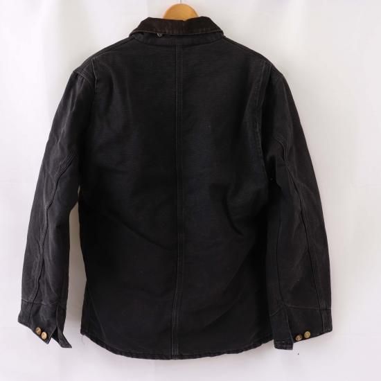 【雰囲気抜群】カーハート ミシガンチョアコート C01 BLK 40 中古】Carhartt(カーハート)メンズ【ミシガンチョアコート