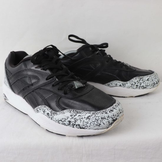 【中古】PUMA(プーマ)メンズTRINOMIC(トライノミック)【28.5cm】黒ブラックグレーet1188