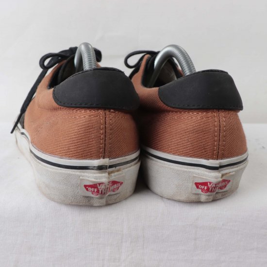 中古】VANS(バンズ)メンズERA(エラ)【28.0cm】黒ブラック茶ブラウンet1193