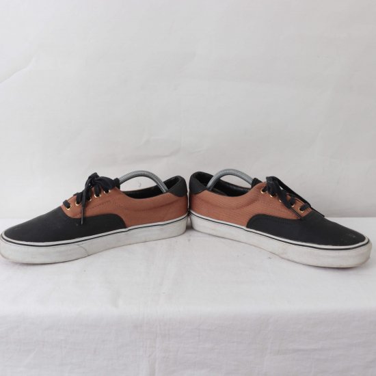 中古】VANS(バンズ)メンズERA(エラ)【28.0cm】黒ブラック茶ブラウンet1193