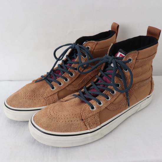 中古】VANS(バンズ)メンズSK8-HI(ハイトップ)スケートハイ【25.5cm】茶