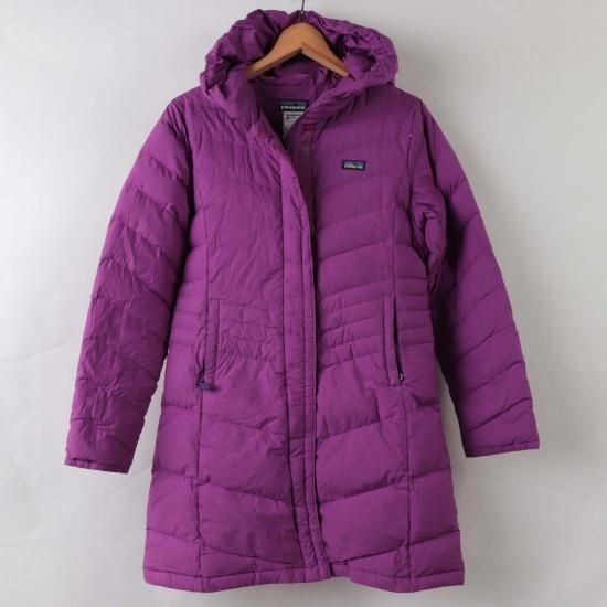 中古】Patagonia(パタゴニア)レディース14 XL【ダウンジャケット】紫