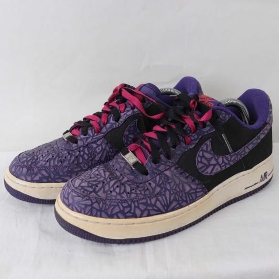 中古】NIKE(ナイキ)メンズAIRFORCE1LOW(エアフォース1)【27.0cm】黒