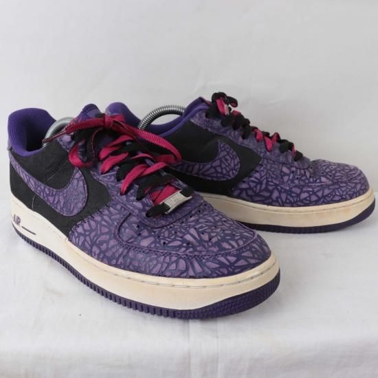 中古】NIKE(ナイキ)メンズAIRFORCE1LOW(エアフォース1)【27.0cm】黒