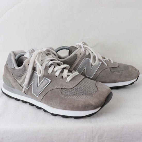 中古】New Balance(ニューバランス)メンズ574【28.0cm】グレー灰色yy3409