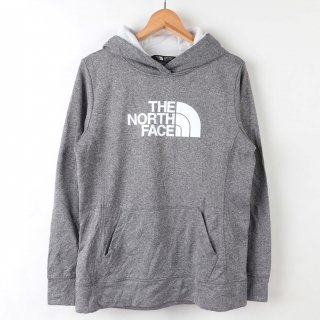 <img class='new_mark_img1' src='https://img.shop-pro.jp/img/new/icons1.gif' style='border:none;display:inline;margin:0px;padding:0px;width:auto;' />【中古】THE NORTH FACE(ザノースフェイス)ロゴスウェットPARKAレディース【パーカ/パーカー】灰グレーL(古着)kt98の商品画像