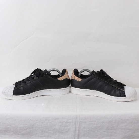 中古】adidas(アディダス)メンズ(スーパースター)SUPERSTAR【26.0cm】黒ブラックヘビ柄ad2936