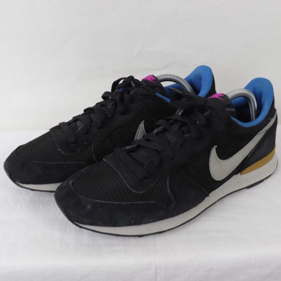 中古】NIKE(ナイキ)メンズINTERNATIONALIST(インターナショナリスト)【27.5cm】黒ブラックグレー青xx5547