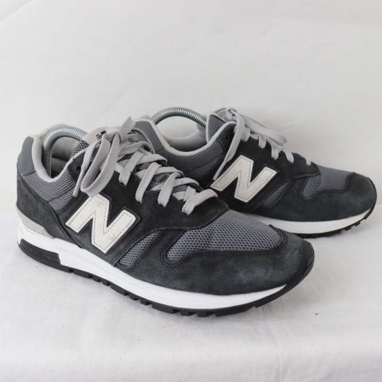 中古】New Balance(ニューバランス)メンズ565【26.5cm】黒ダークグレー