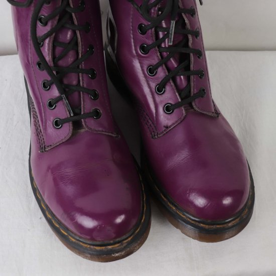 中古】dr.martens(ドクターマーチン)パテント レディースメンズ8ホール ...