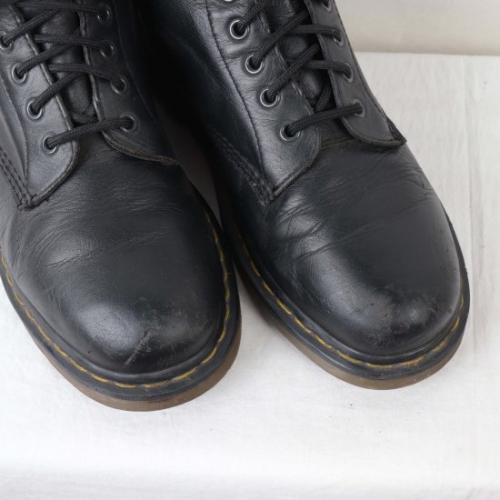 【中古】dr.martens(ドクターマーチン)メンズ8ホール【UK7】25.5cm-26.0cm黒ブラックdh2283