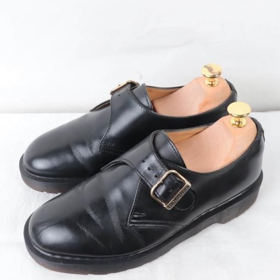 中古】dr.martens(ドクターマーチン)英国製レディースモンクストラップ ...