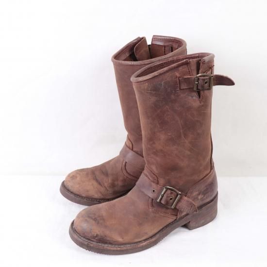 中古】SENDRA(センドラ)メンズ(エンジニアブーツ)【40】スペイン製茶eb459