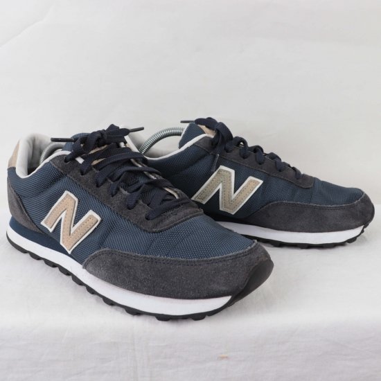 中古】New Balance(ニューバランス)メンズ501【28.0cm】紺ネイビーベージュyy3503