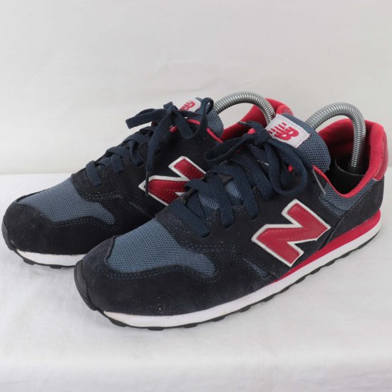 中古】New Balance(ニューバランス)メンズレディース373【25.0cm】紺