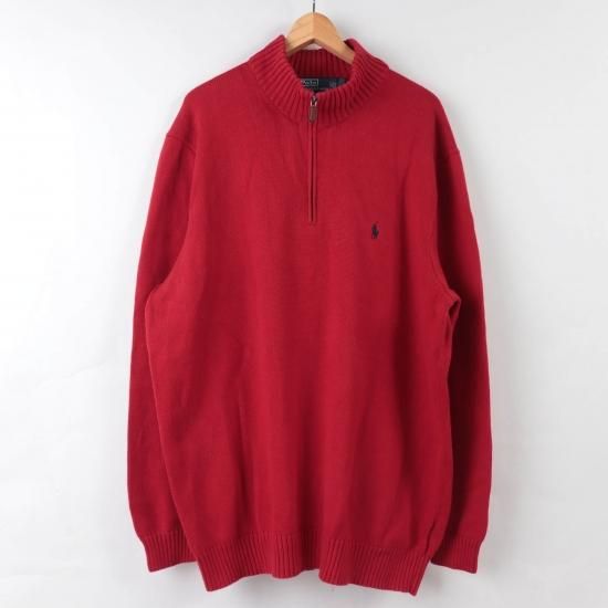 中古】RalphLauren(ラルフローレン)ポロpoloハーフジップZIPメンズ 