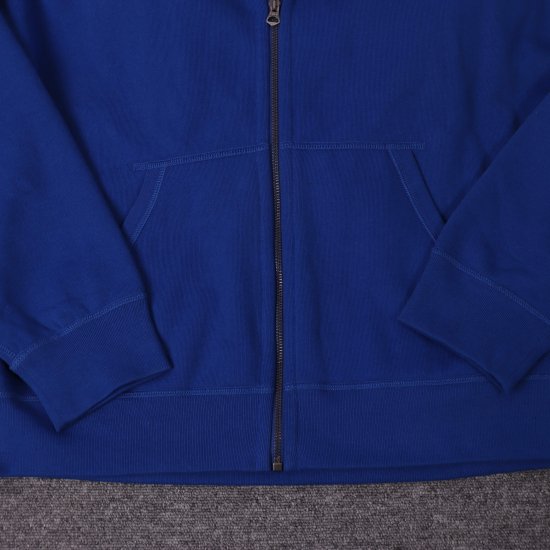 【中古】RalphLauren(ラルフローレン)ポロpoloメンズXXL【スウェットジップパーカー】青(古着)sw10