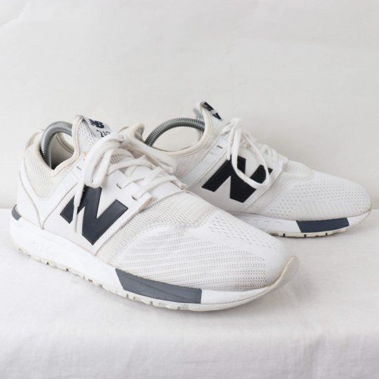 中古】New Balance(ニューバランス)メンズ247【26.5cm】白ホワイト紺yy3775