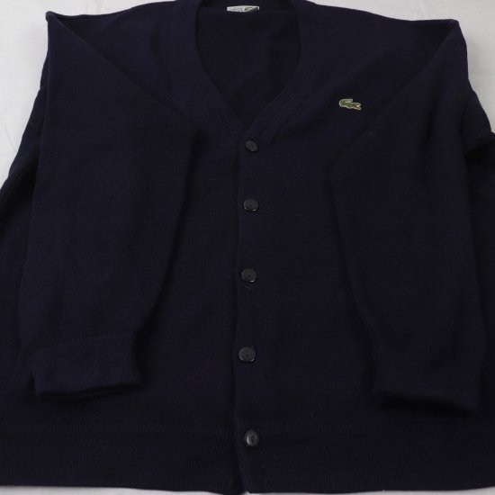 中古】CHEMISE LACOSTE(ケミス ラコステ)メンズXL【ニットカーディガン