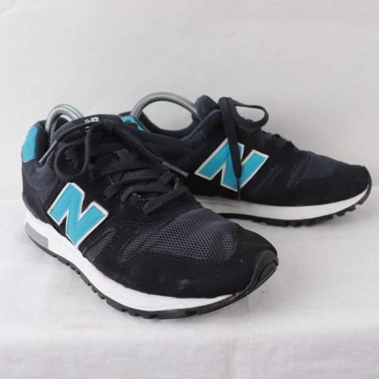 靴 黒 青 安い new balance