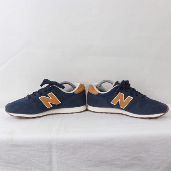 中古】New Balance(ニューバランス)メンズ373【27.0cm】紺ネイビー茶白yy3969