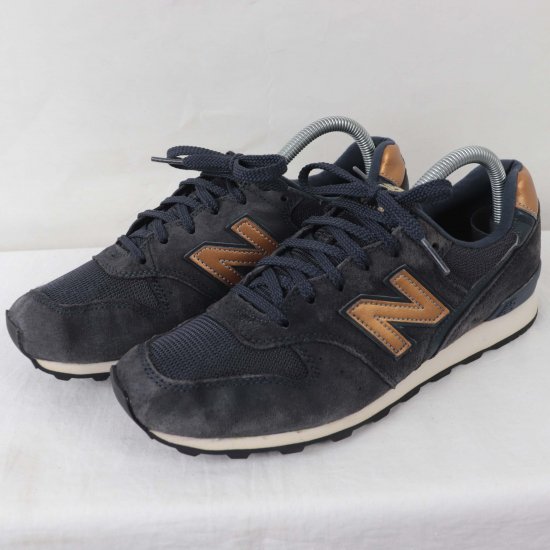 中古】New Balance(ニューバランス)レディース996【25.5cm】紺ネイビー