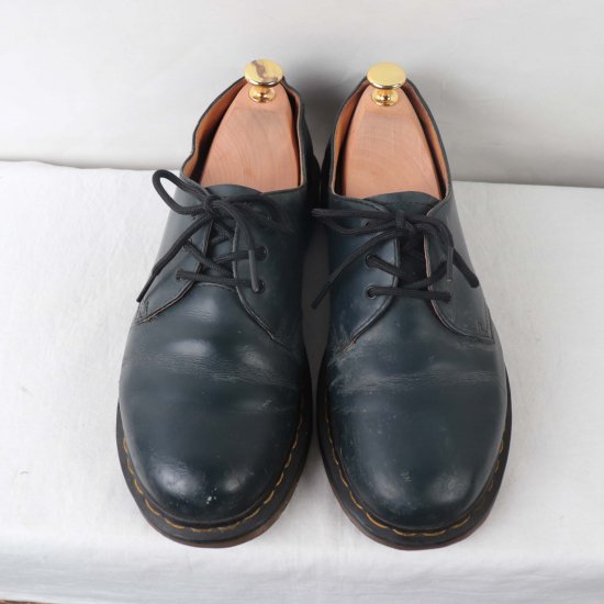 【中古】dr.martens(ドクターマーチン)メンズ3ホール【UK7】25.5cm26.0cm紺ネイビーdm2814