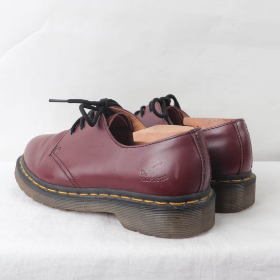 中古】dr.martens(ドクターマーチン)レディース3ホール【UK4】22.5cm23.0cmチェリーバーガンディdm3969