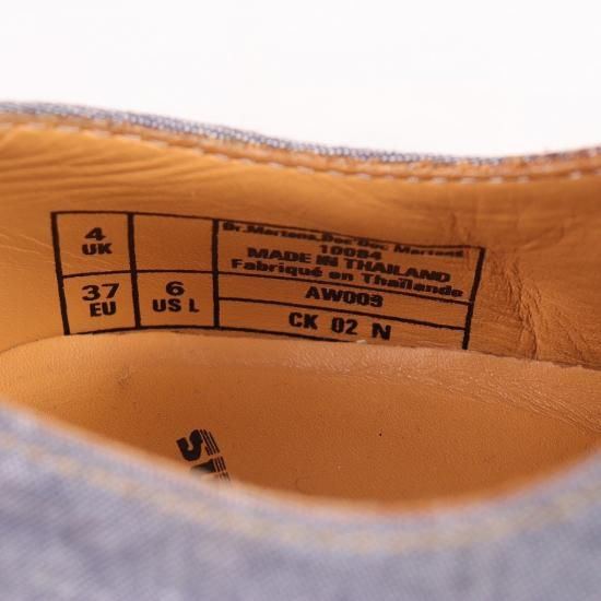 中古】dr.martens(ドクターマーチン)レディース3ホールデニム