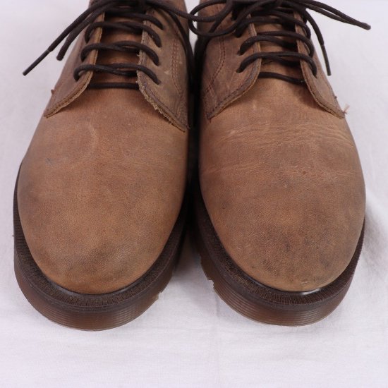 【中古】美品英国製dr.martens(ドクターマーチン)イングランド製レディース5ホールヌバック【UK5】23.5cm24.0cmタンベージュdm3979