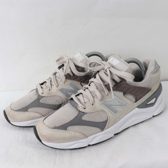 中古】New Balance(ニューバランス)メンズX-90【26.0cm】グレージュ