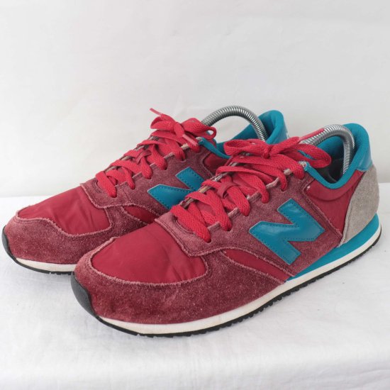 中古】New Balance(ニューバランス)メンズ420【27.0cm】赤レッド青