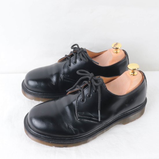 【中古】dr.martens(ドクターマーチン)レディース3ホール【UK4】22.5cm23.0cm黒ブラックdm2635