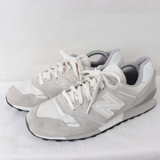 中古】new balance(ニューバランス)メンズ446【27.5cm】ライトグレー白 