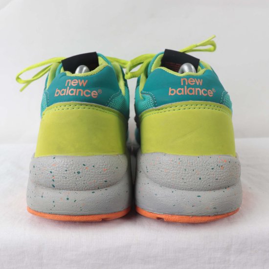 中古】New Balance(ニューバランス)メンズ580【27.0cm】緑グリーン黄緑