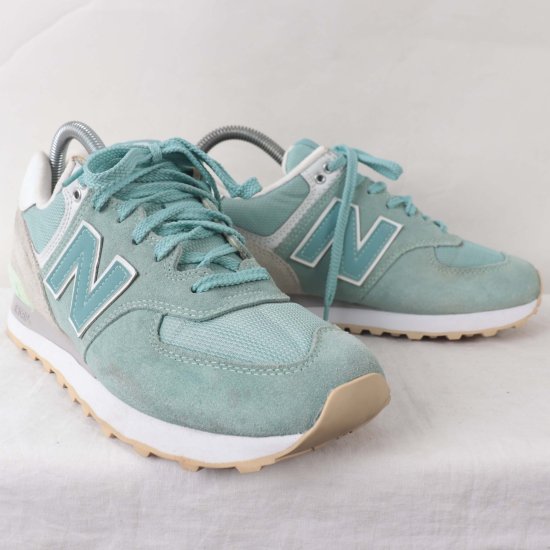 中古】New Balance(ニューバランス)レディース574【25.5cm】パステル