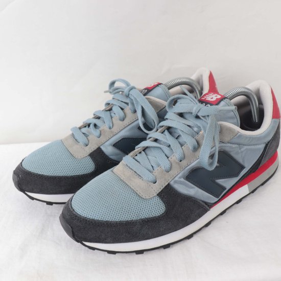 中古】New Balance(ニューバランス)メンズ430【28.0cm】紺ネイビー水色