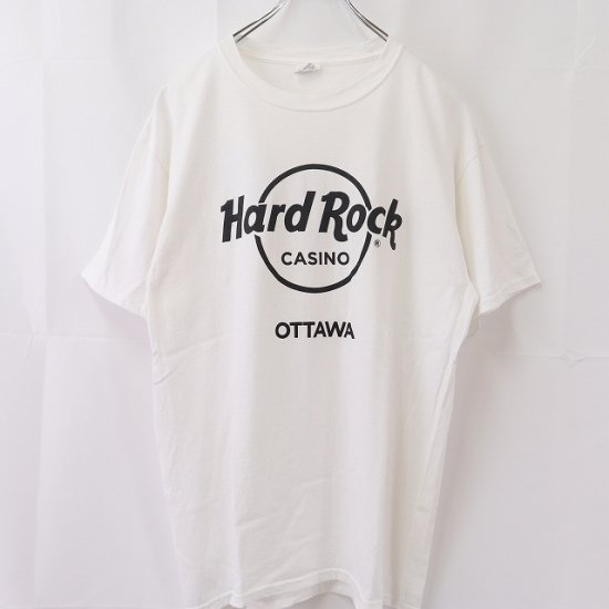 90s USA製《US》ハードロックカフェ ロゴ Tシャツ メンズXL