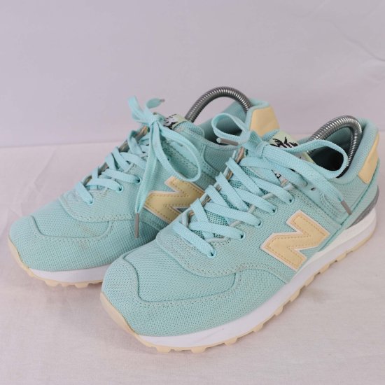 中古】New Balance(ニューバランス)レディース574【25.5cm】パステル