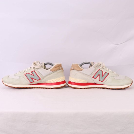 NEW BALANCE ニューバランス スニーカー グレー ベージュ 574 白