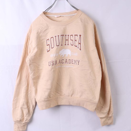 中古】Southsea USA Academy(トレーナー)レディースメンズL